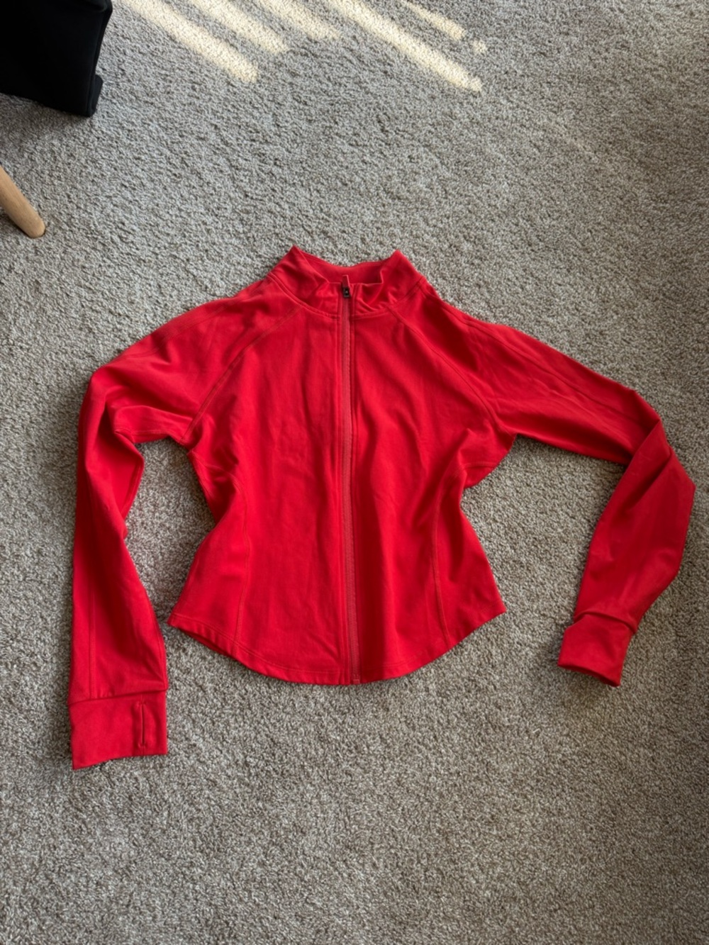 Red Full-Zip Women's Active Jacket